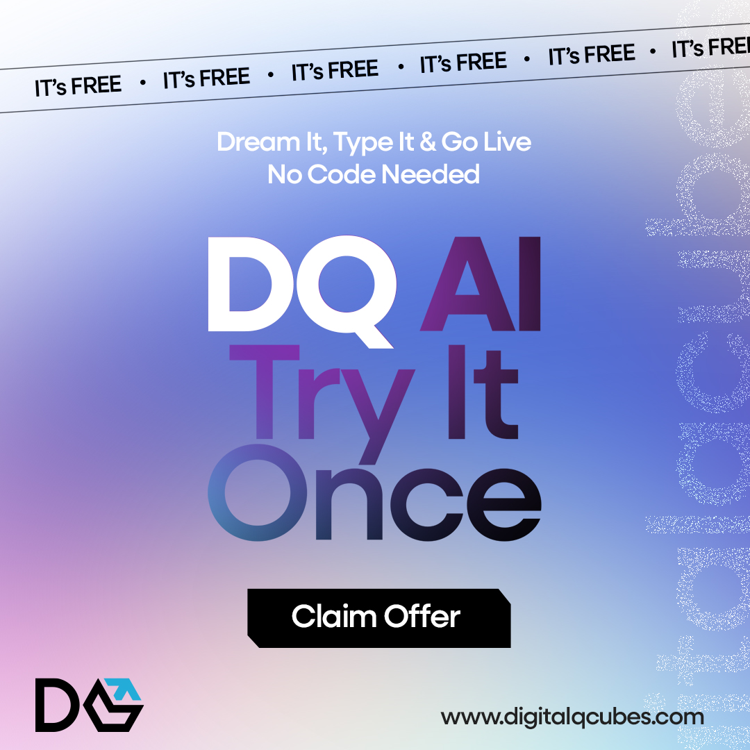 Digital Qcubes Facebook ad from Apr 14, 2026