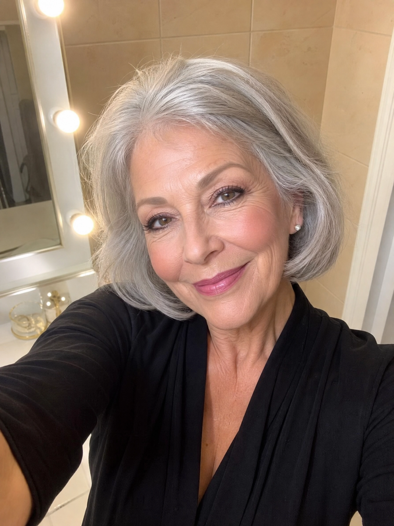 50 Plus & Glowing Facebook ad