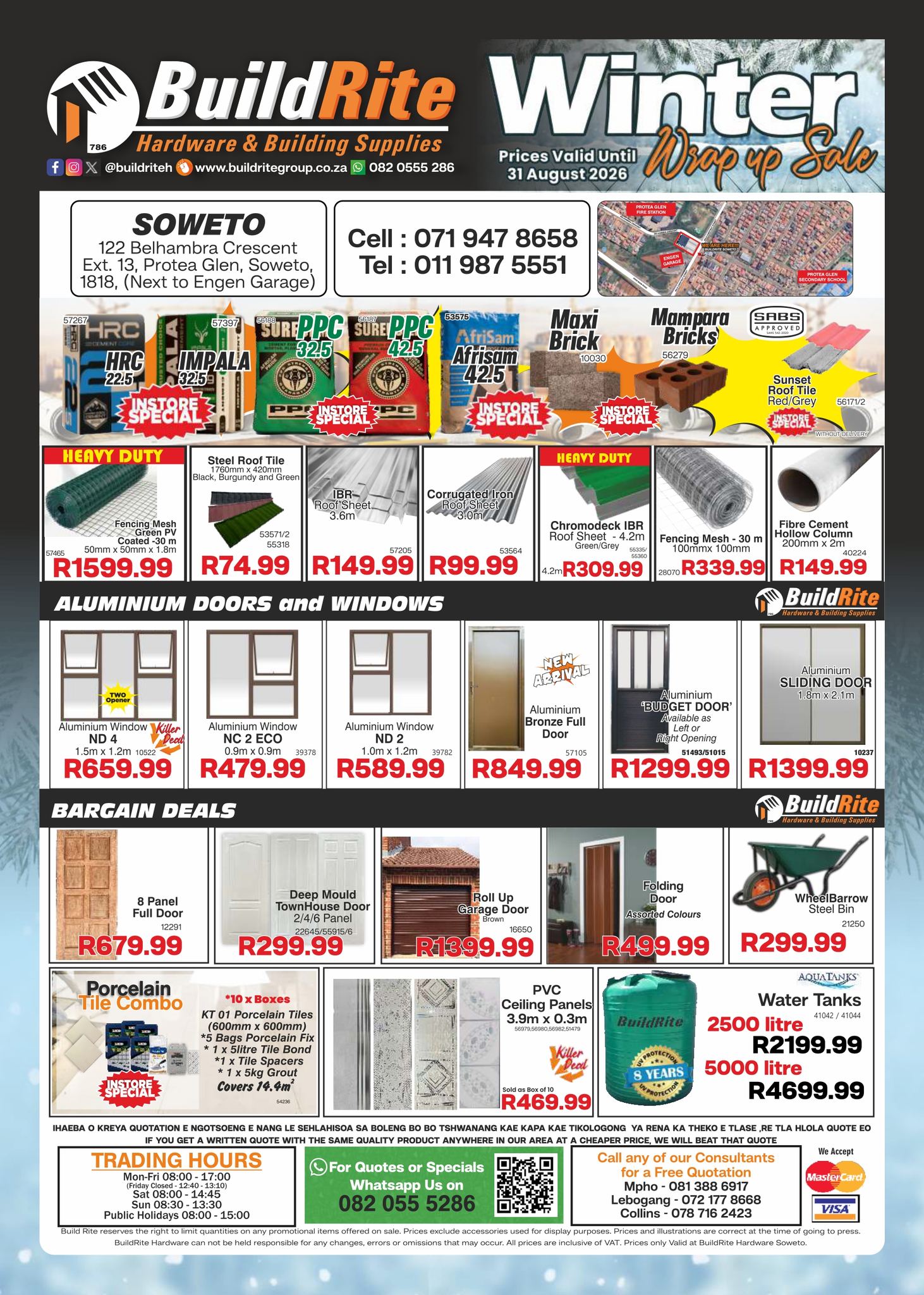 Build Rite Hardware Facebook ad