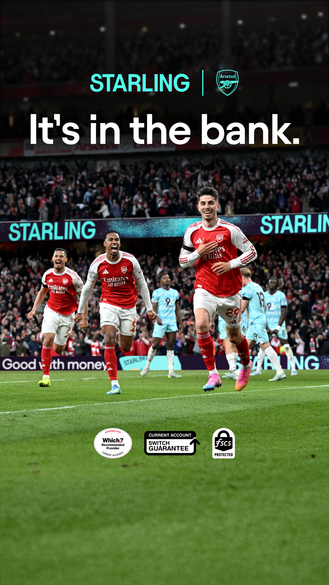 Starling Bank Facebook ad