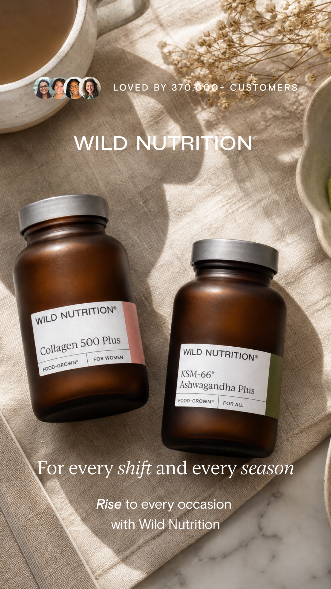 Wild Nutrition Facebook ad