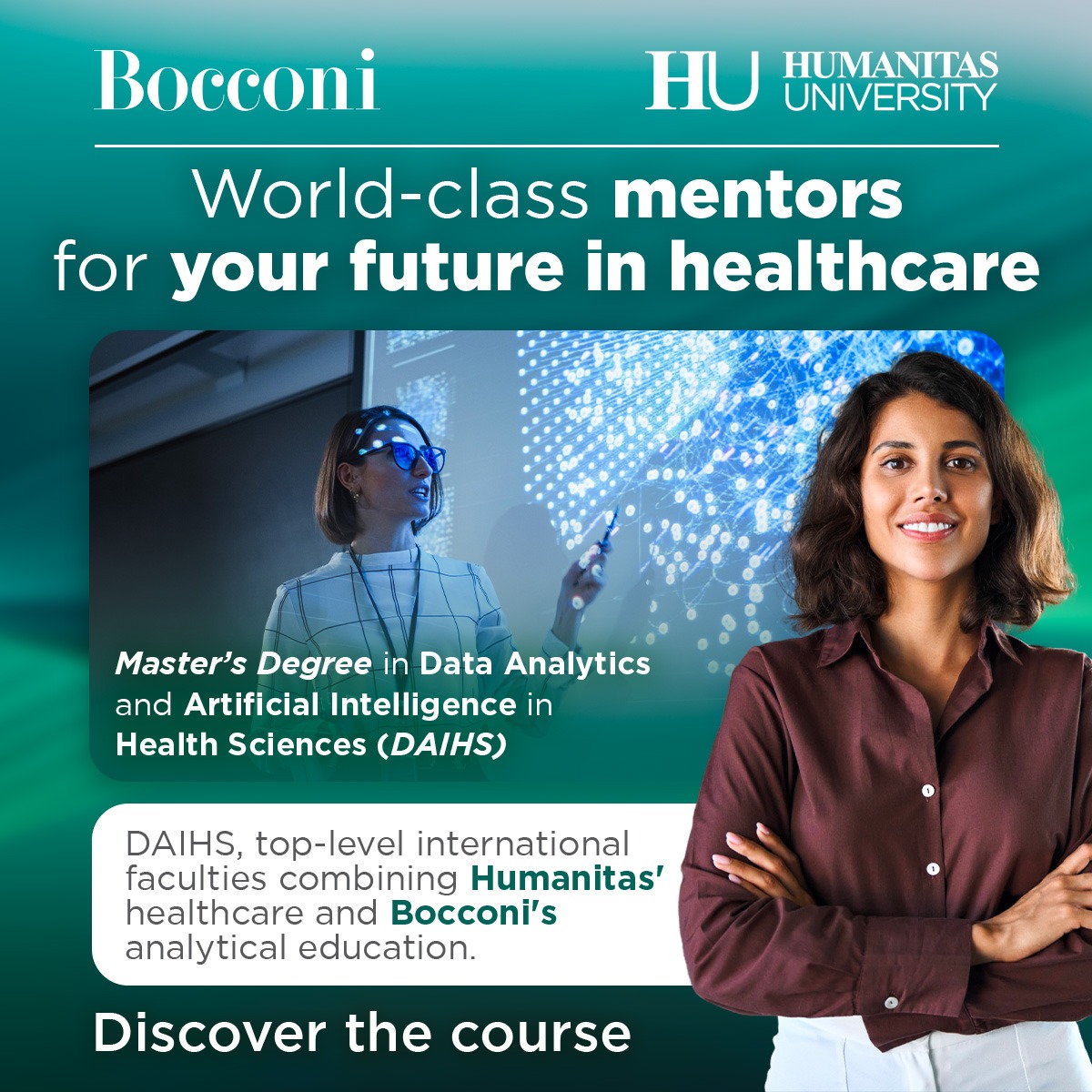 Humanitas University Facebook ad