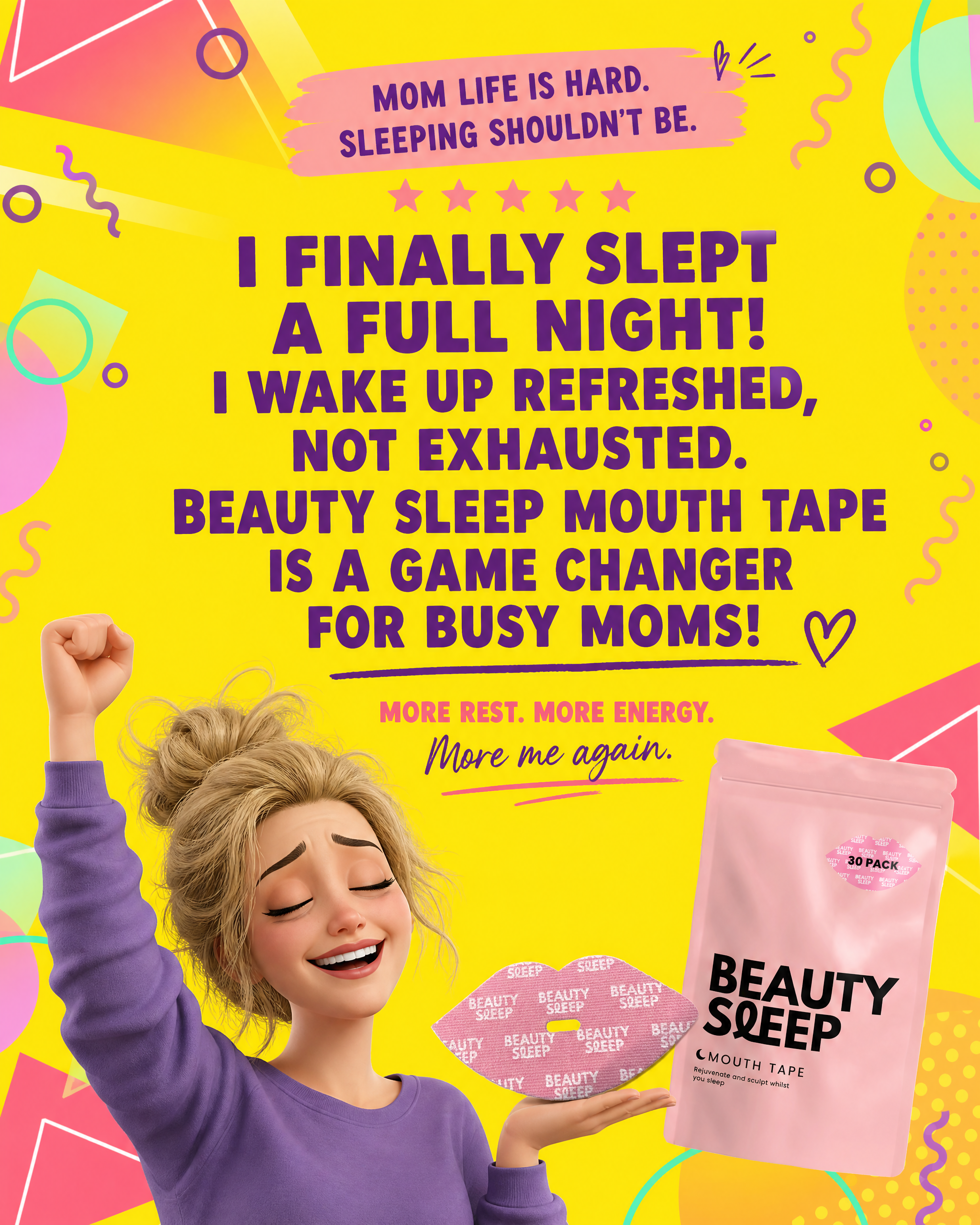 Beauty Sleep Facebook ad
