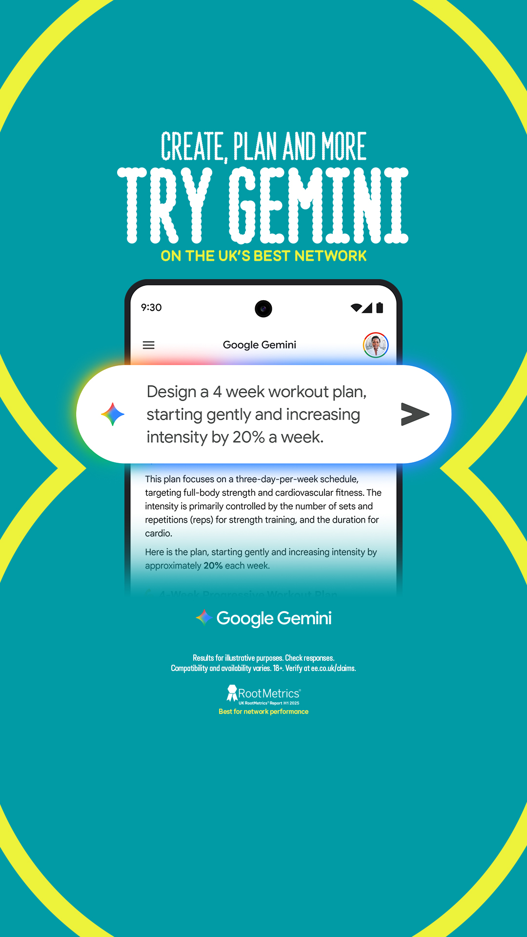 EE Facebook ad
