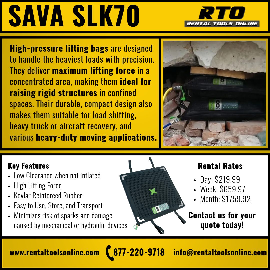 Rental Tools Online Facebook ad: When the job demands serious lifting power, the…