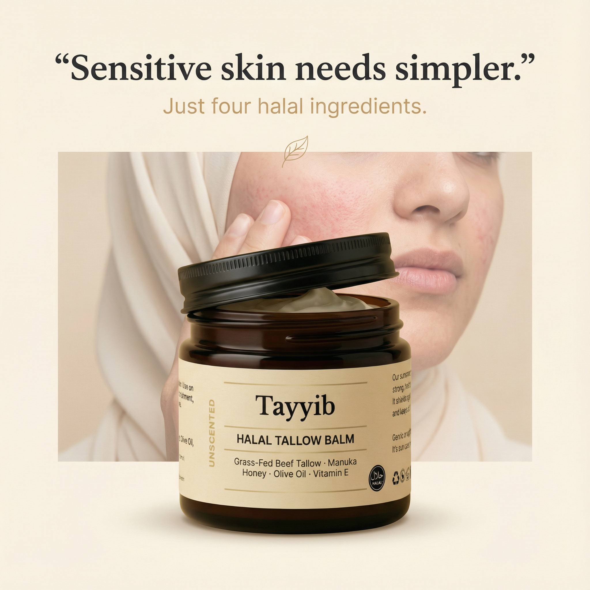 Tayyib Skincare Facebook ad