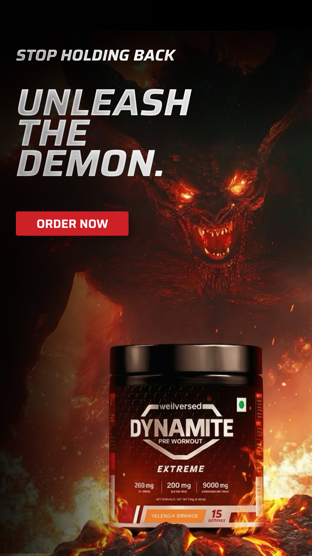 Dynamite - Wellversed Brand Facebook ad