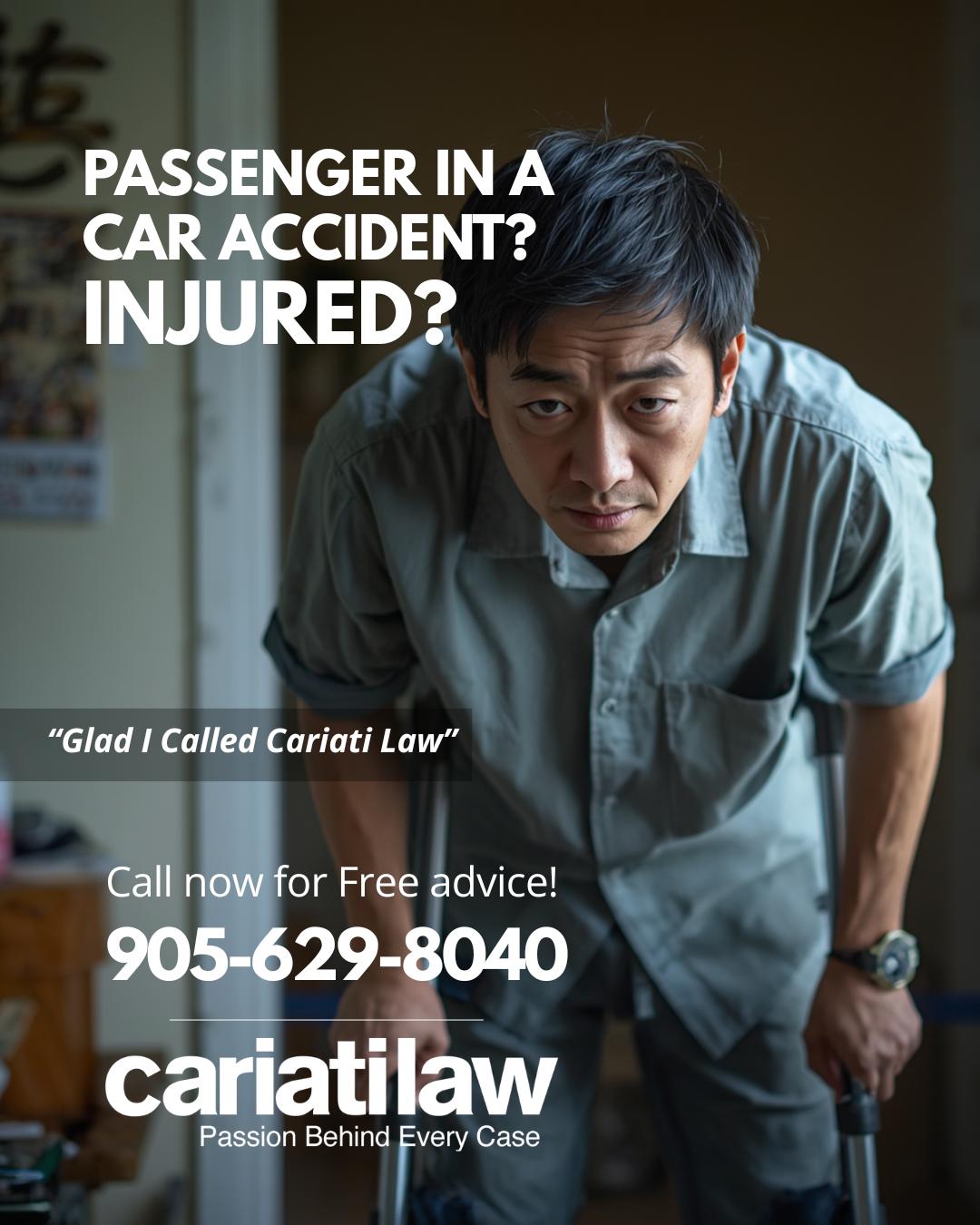 Cariati Law Facebook ad from May 14, 2026