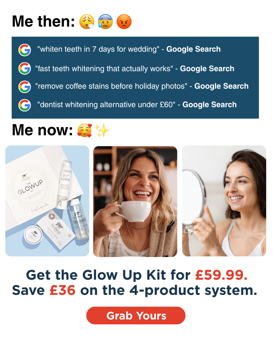 Icy Bear Dental Facebook ad