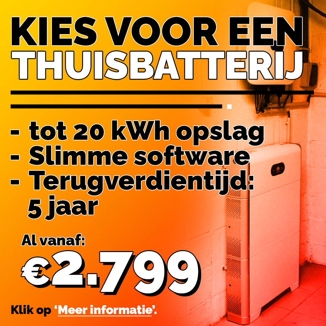 Thuisbatterij Deals Facebook ad