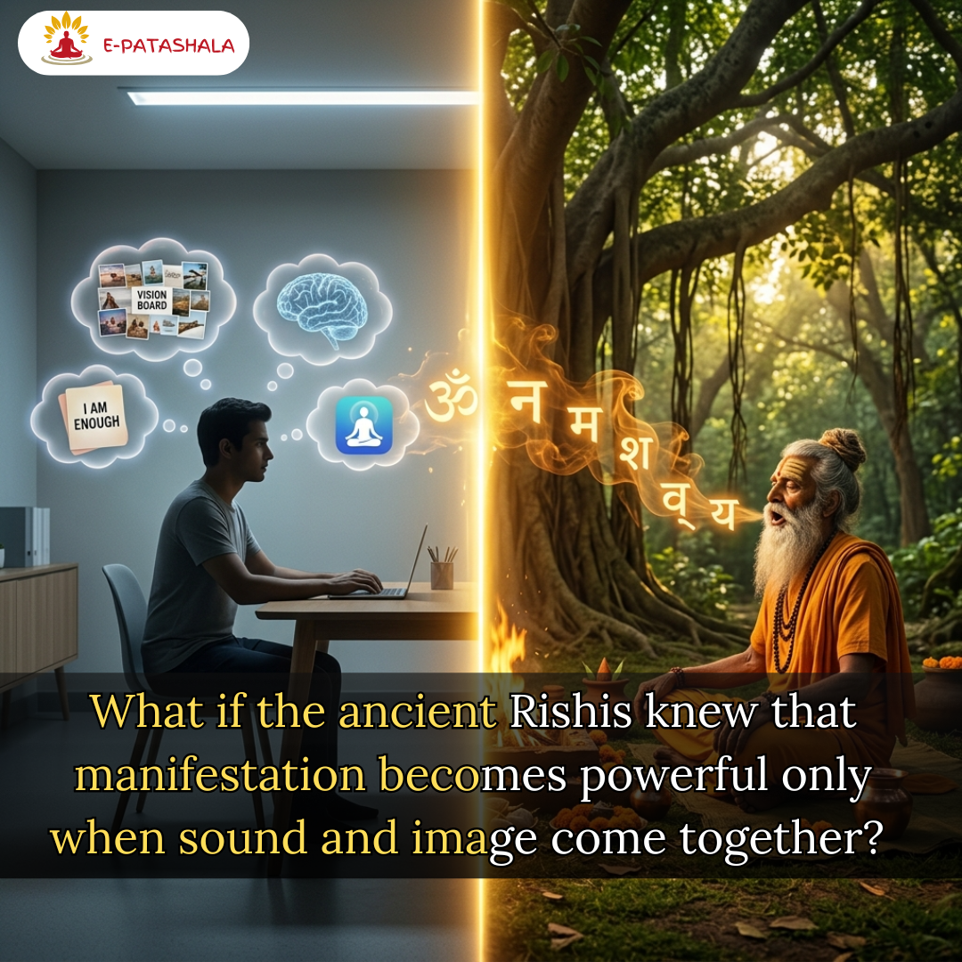 E-Patashala Facebook ad: Want to learn the sacred Vedic hymn that…