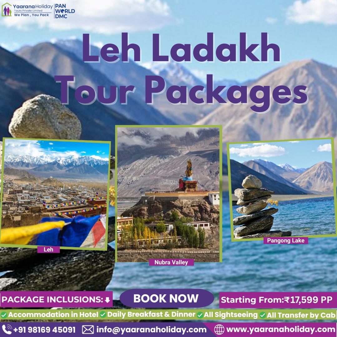 Yaarana Holidays Private Limited Facebook ad: Leh Ladakh Tour 25% off