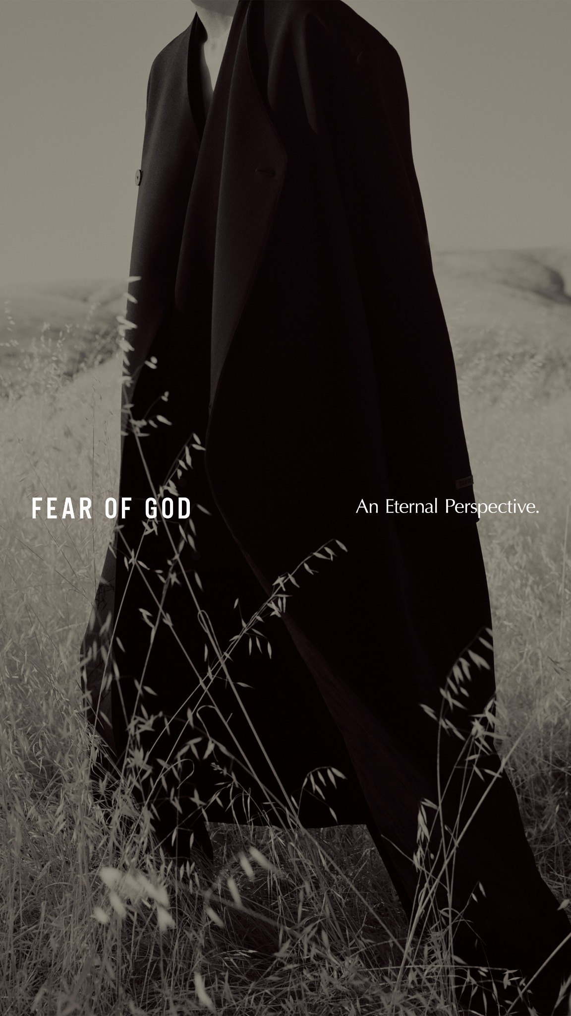 FEAR OF GOD Facebook ad: An Eternal Presence.