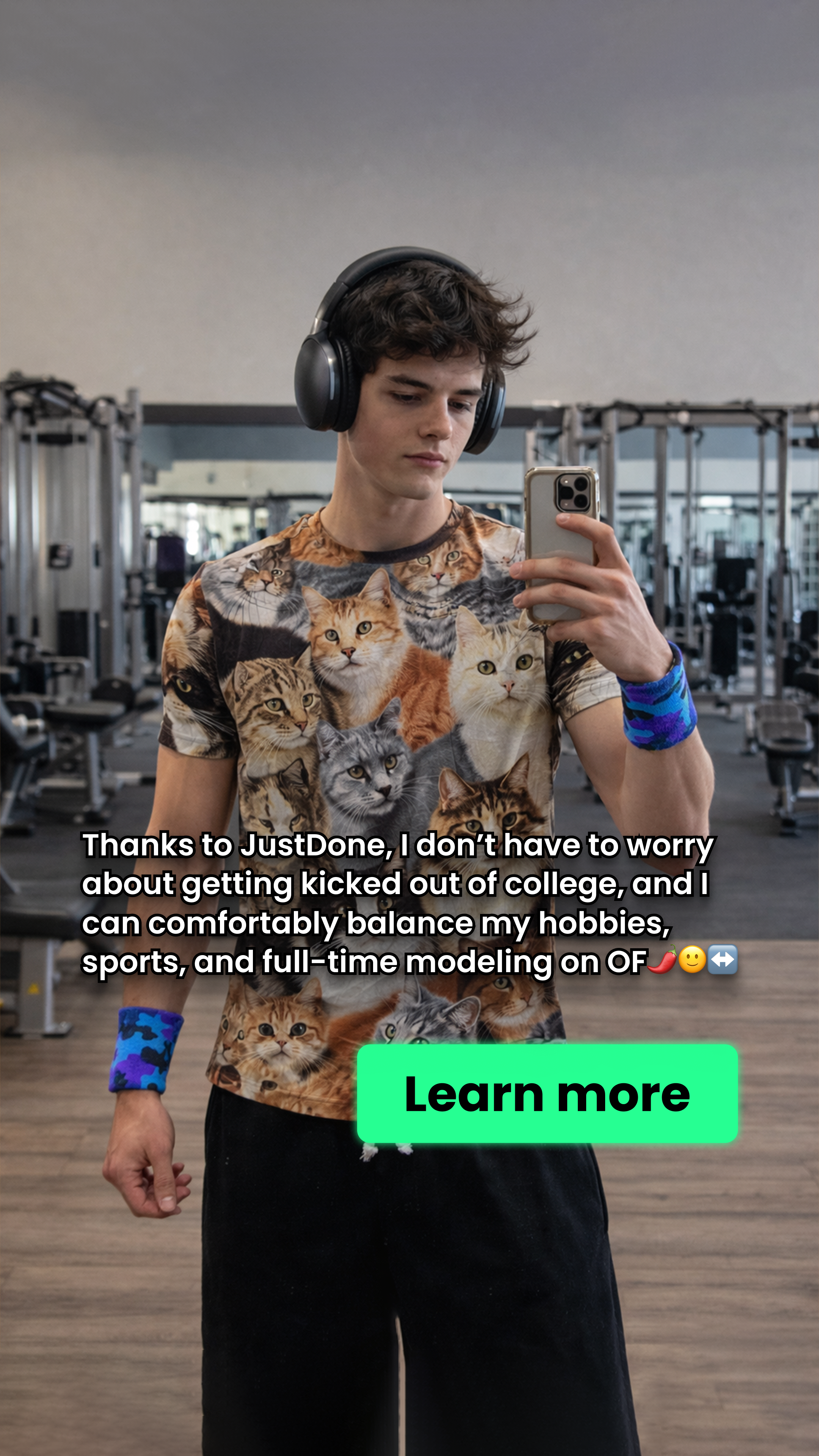 JustDone Facebook ad