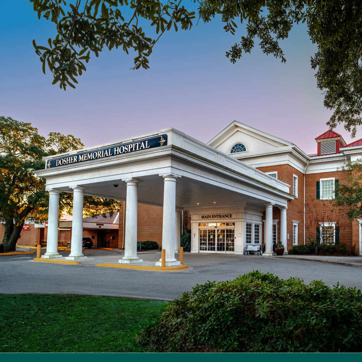 Dosher Memorial Hospital Facebook ad: From everyday care to specialized services, advanced…