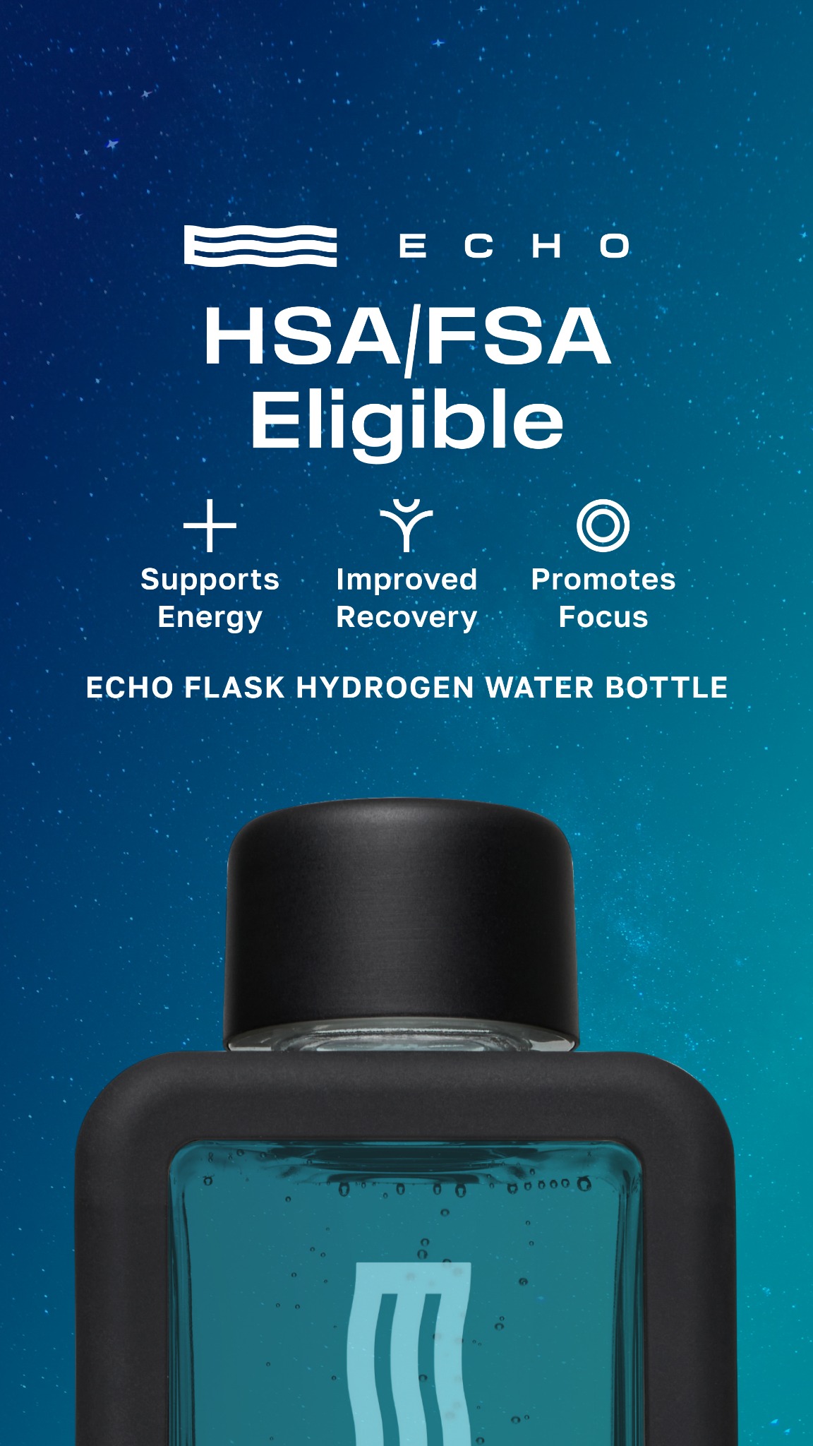Echo Water Facebook ad