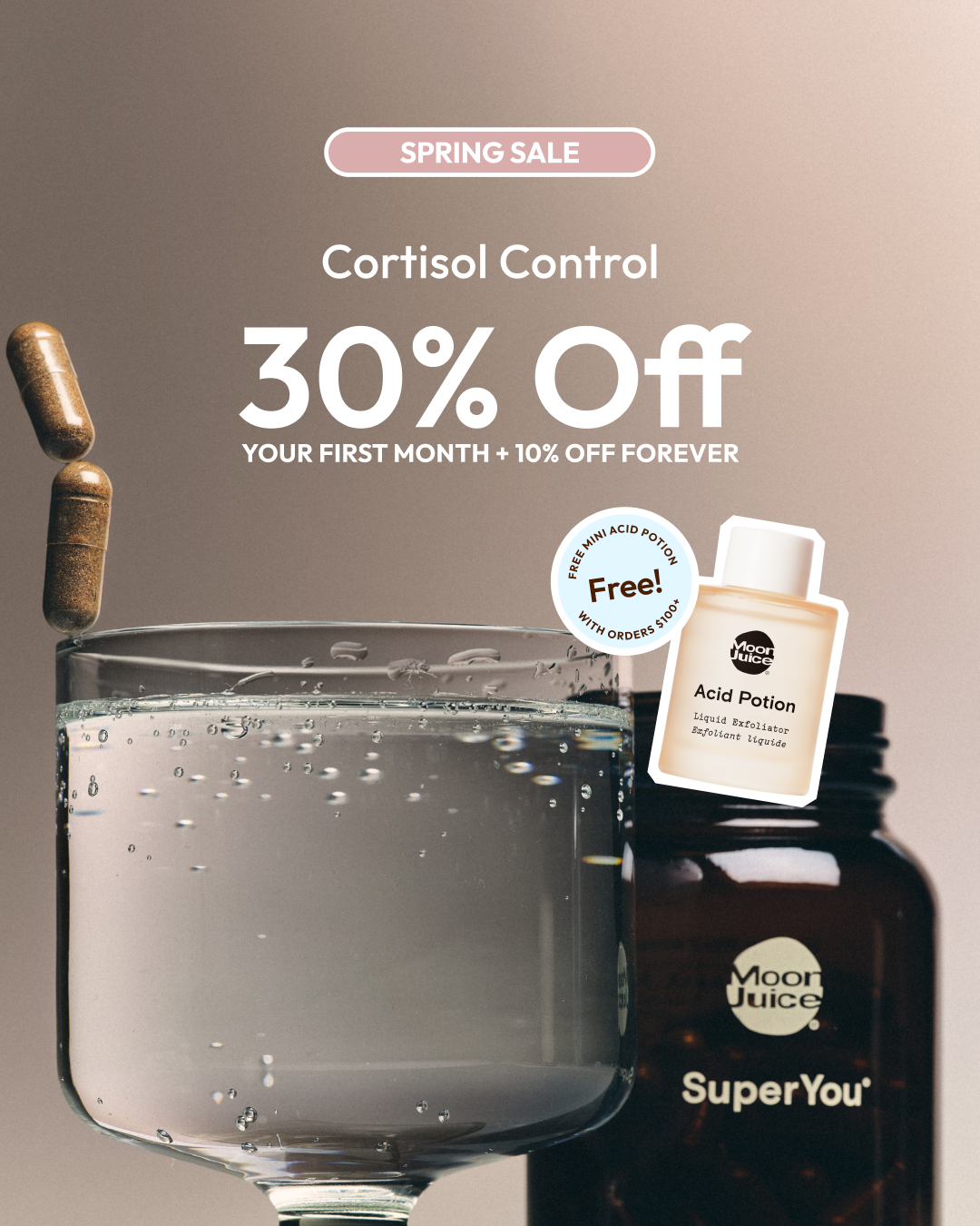 Moon Juice Facebook ad