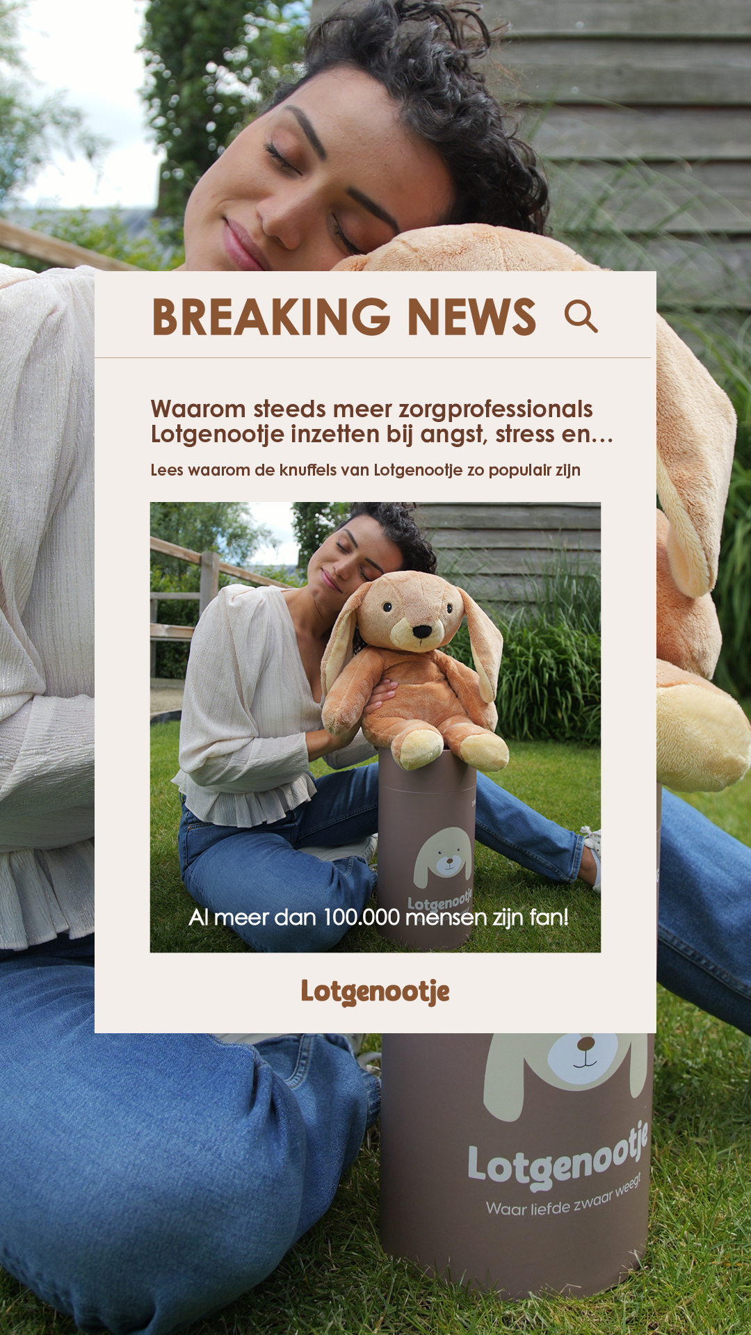 Lotgenootje Facebook ad