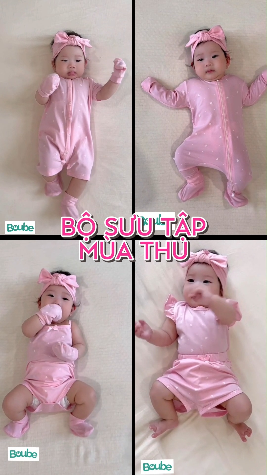 Boube - Newborn & Baby Clothes Facebook ad: Đầy đủ BST mùa thu cực dễ chịu…