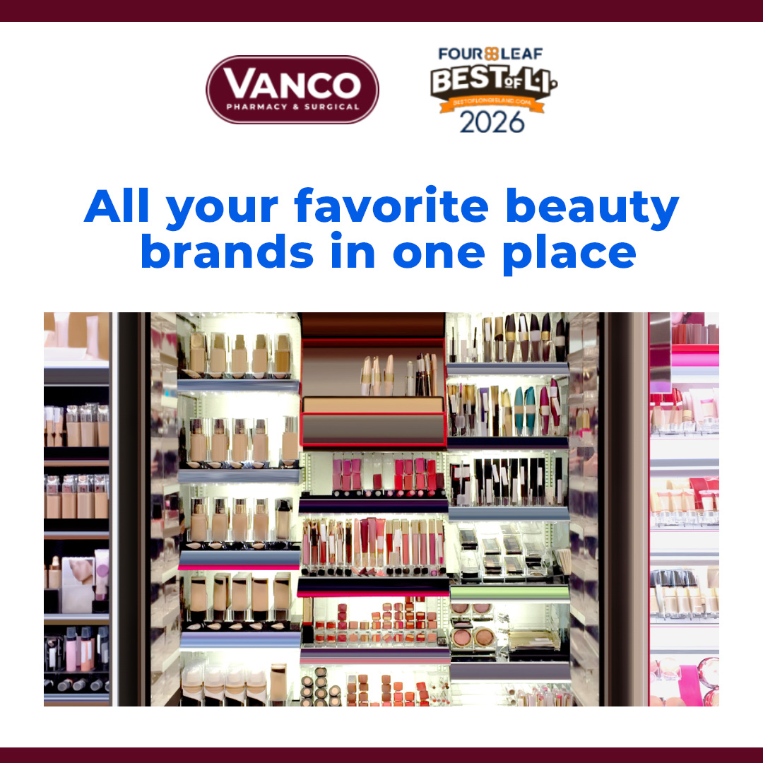 Vanco Pharmacy Facebook ad: Best of Long Island's 2026 Winner!