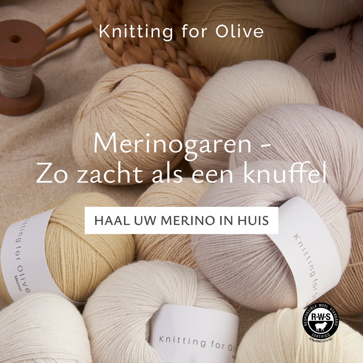 Knitting for Olive Facebook ad