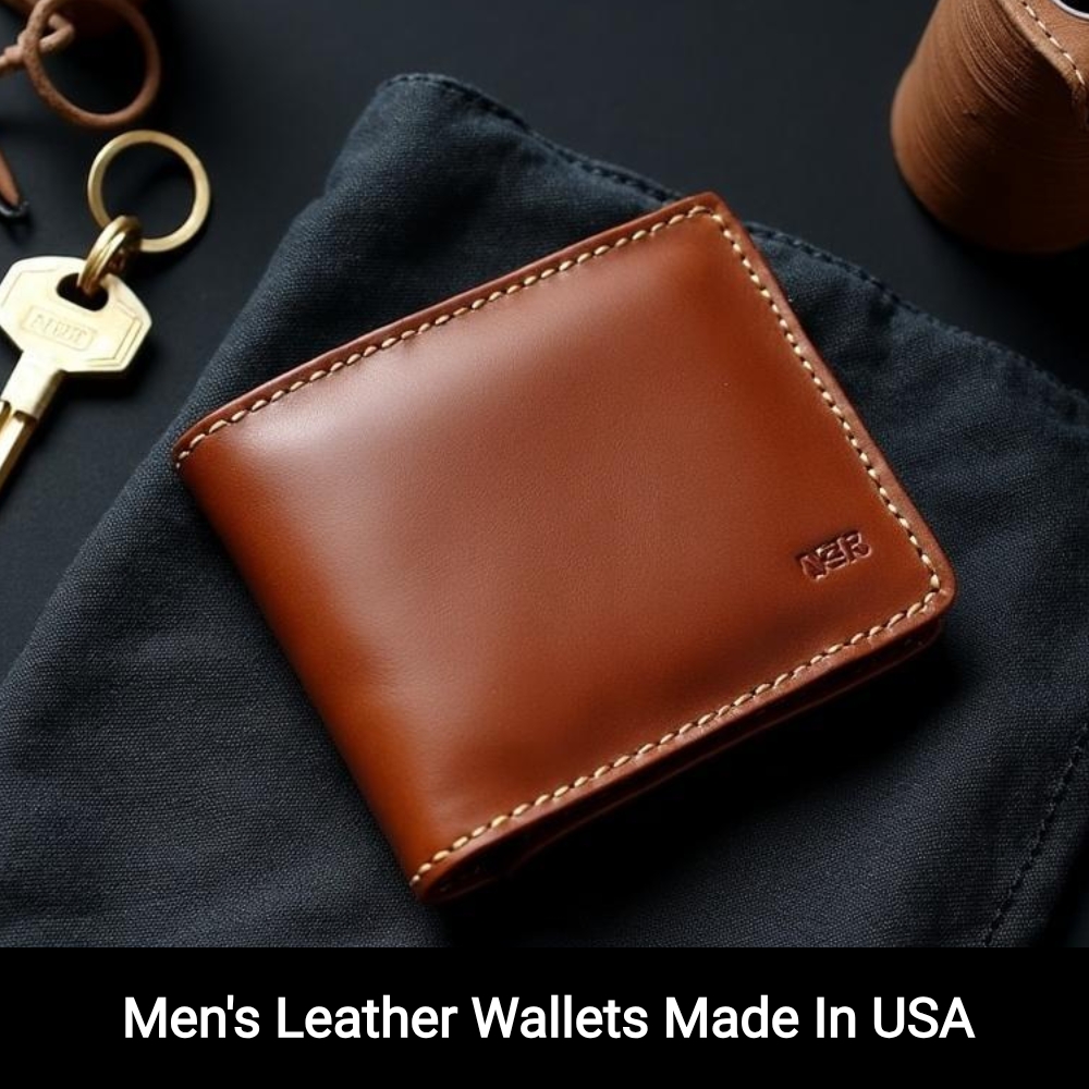 DailyKnowHow Picks Facebook ad: Men's Leather Wallets Made In USA!