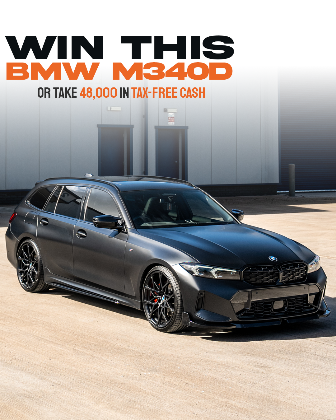 Dream Car Giveaways Facebook ad
