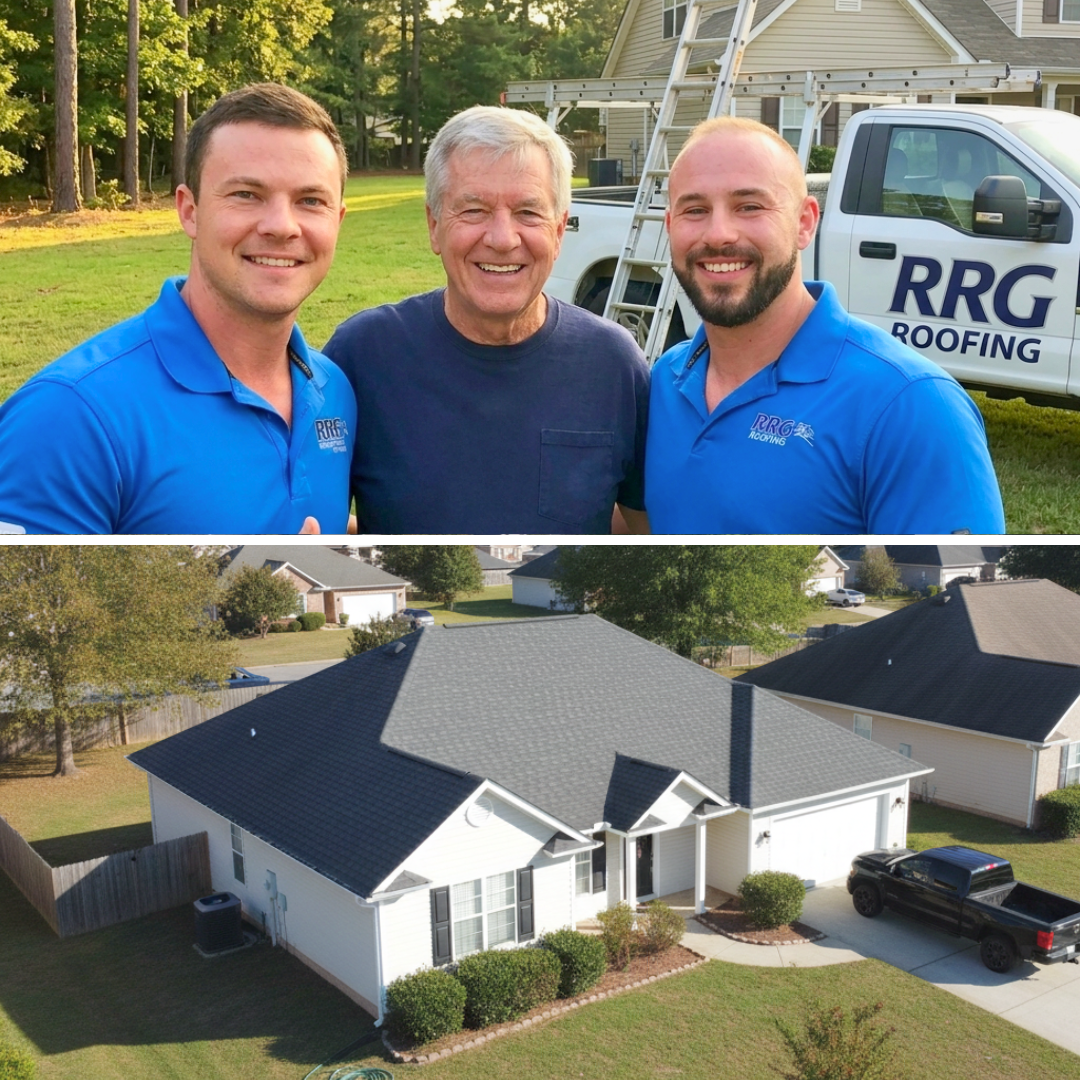 RRG Roofing & Gutters Facebook ad