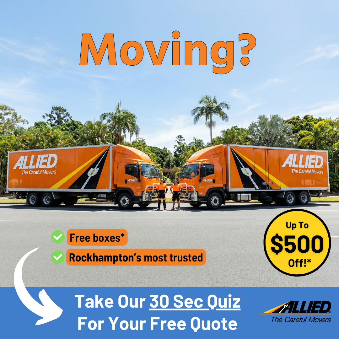 Allied Removals and Storage Central Queensland Facebook ad