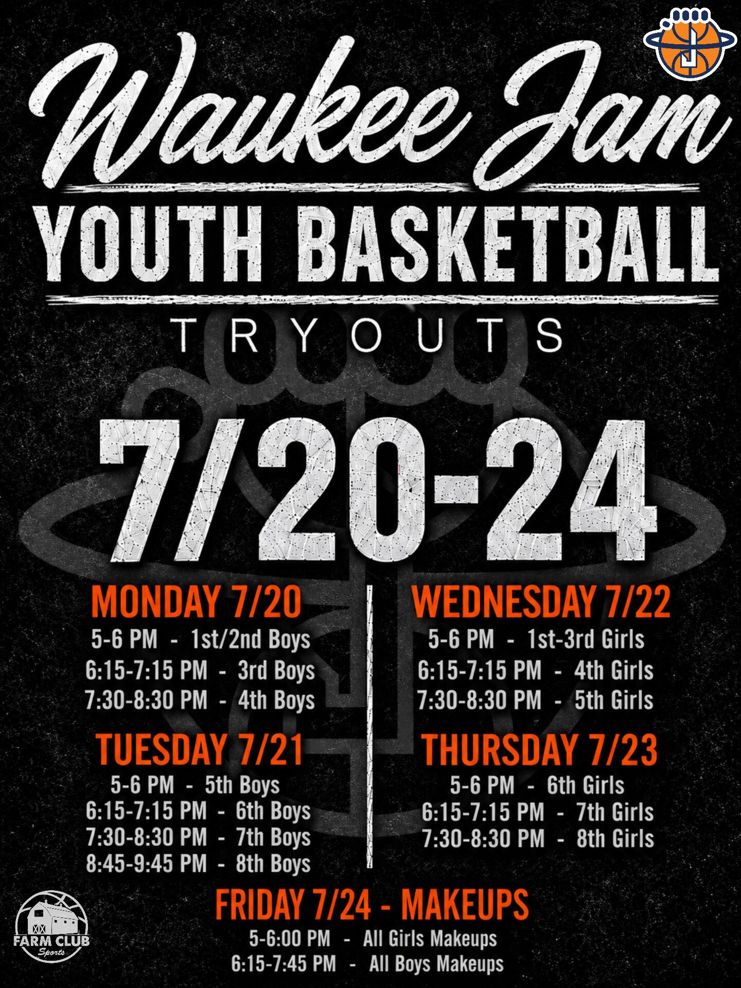 Waukee JAM Basketball Facebook ad