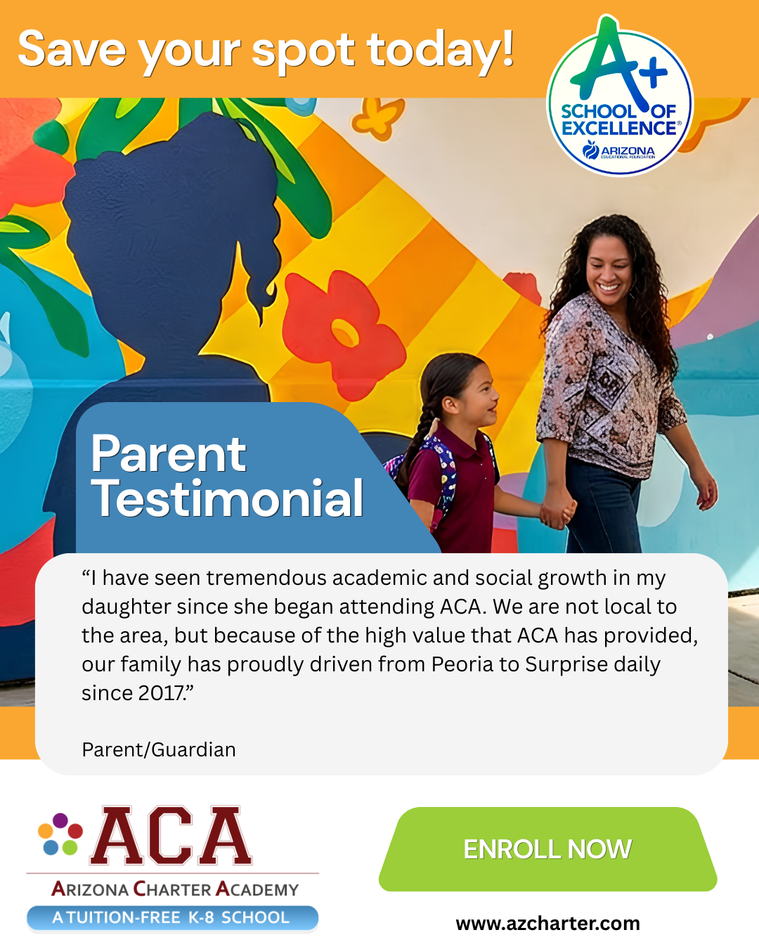 Arizona Charter Academy Facebook ad