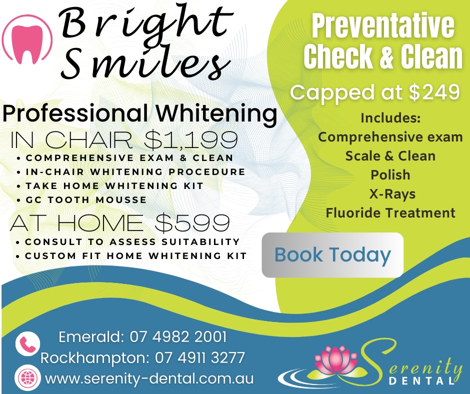 Serenity Dental CQ Facebook ad
