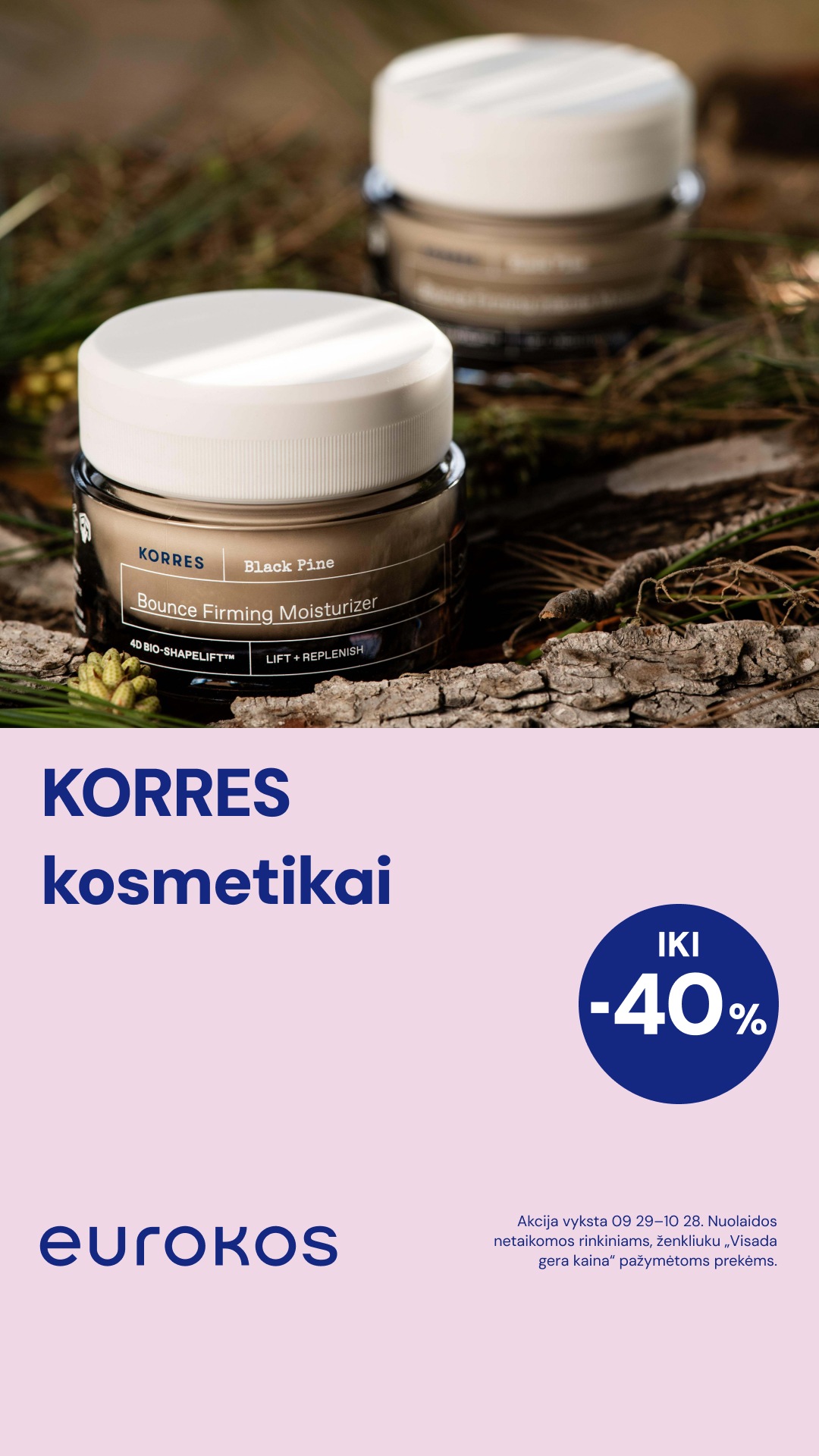 EUROKOS Facebook ad: Ypatingos kainos