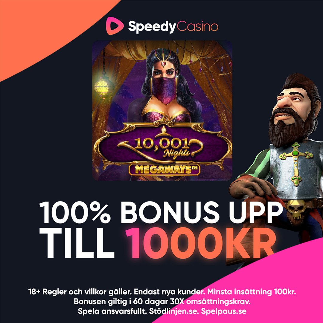 Speedy Casino Facebook ad