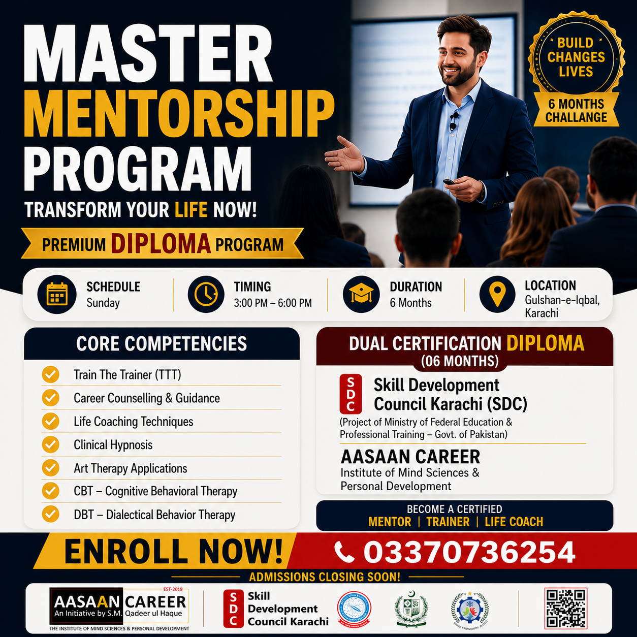 Aasaan Career Facebook ad: Join the MASTER MENTORSHIP PROGRAM by AASAAN CAREER