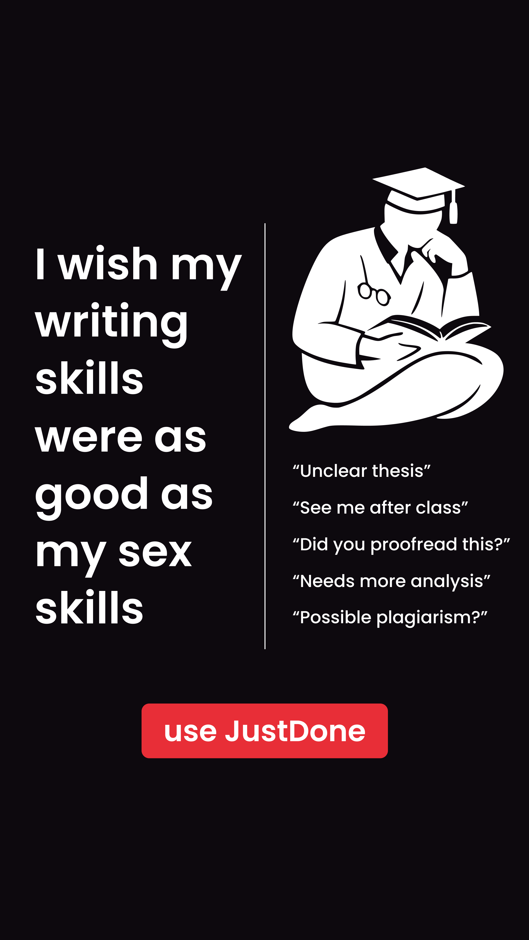 JustDone Facebook ad