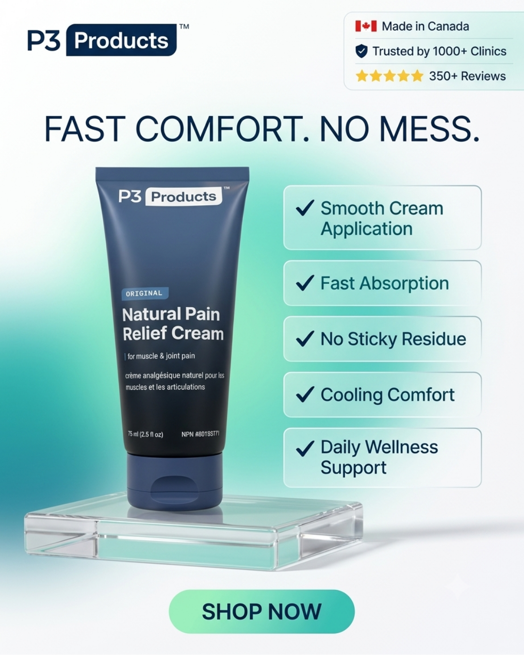 P3 Products Ltd. & The P3 Life Facebook ad