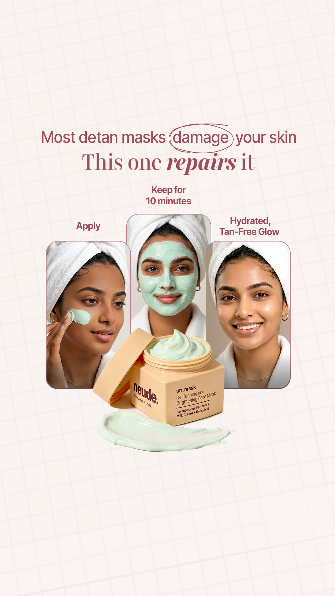 Neude Skin Facebook ad