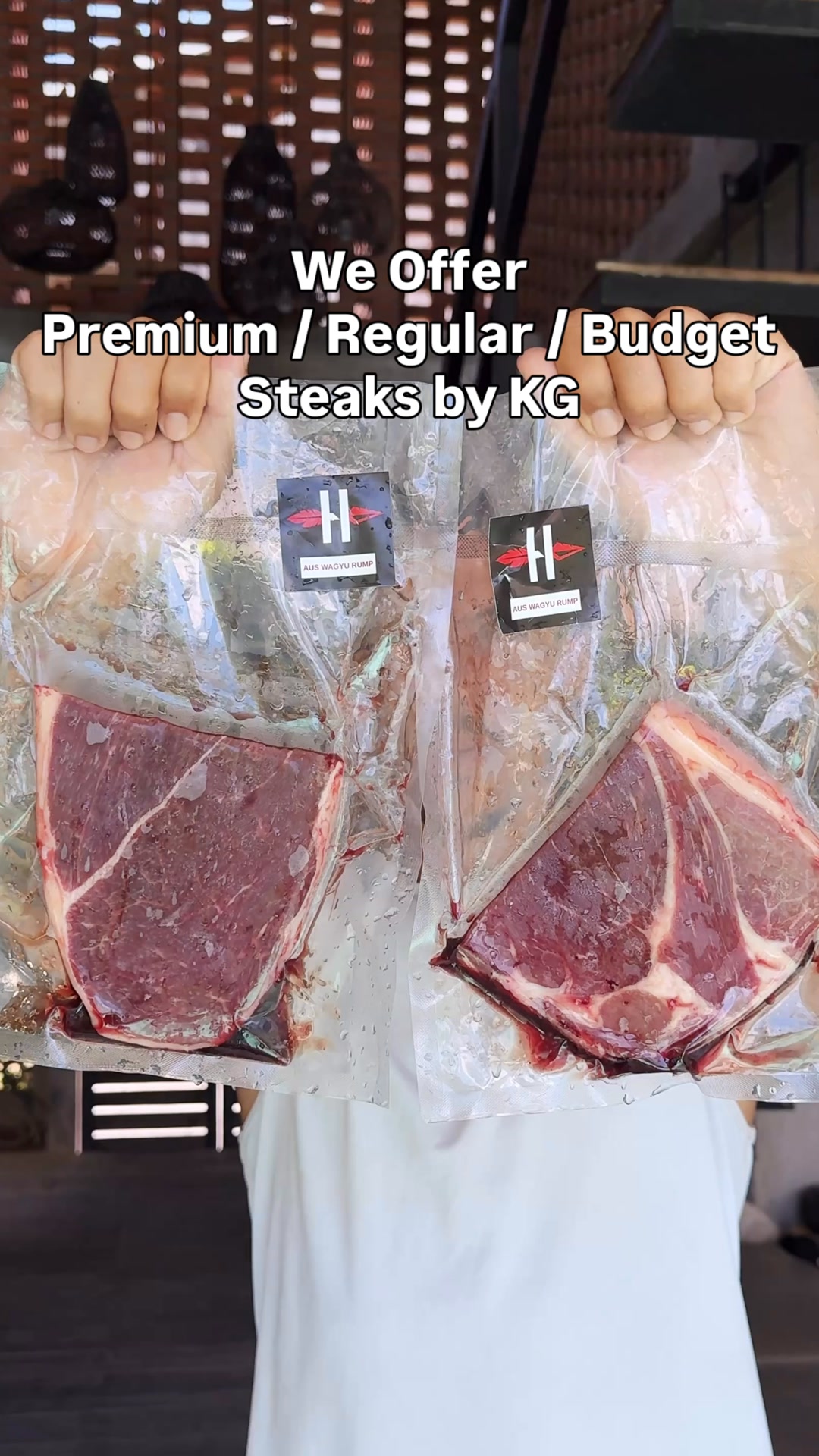 Hunters Bali Facebook ad: High Quality Meat Delivery