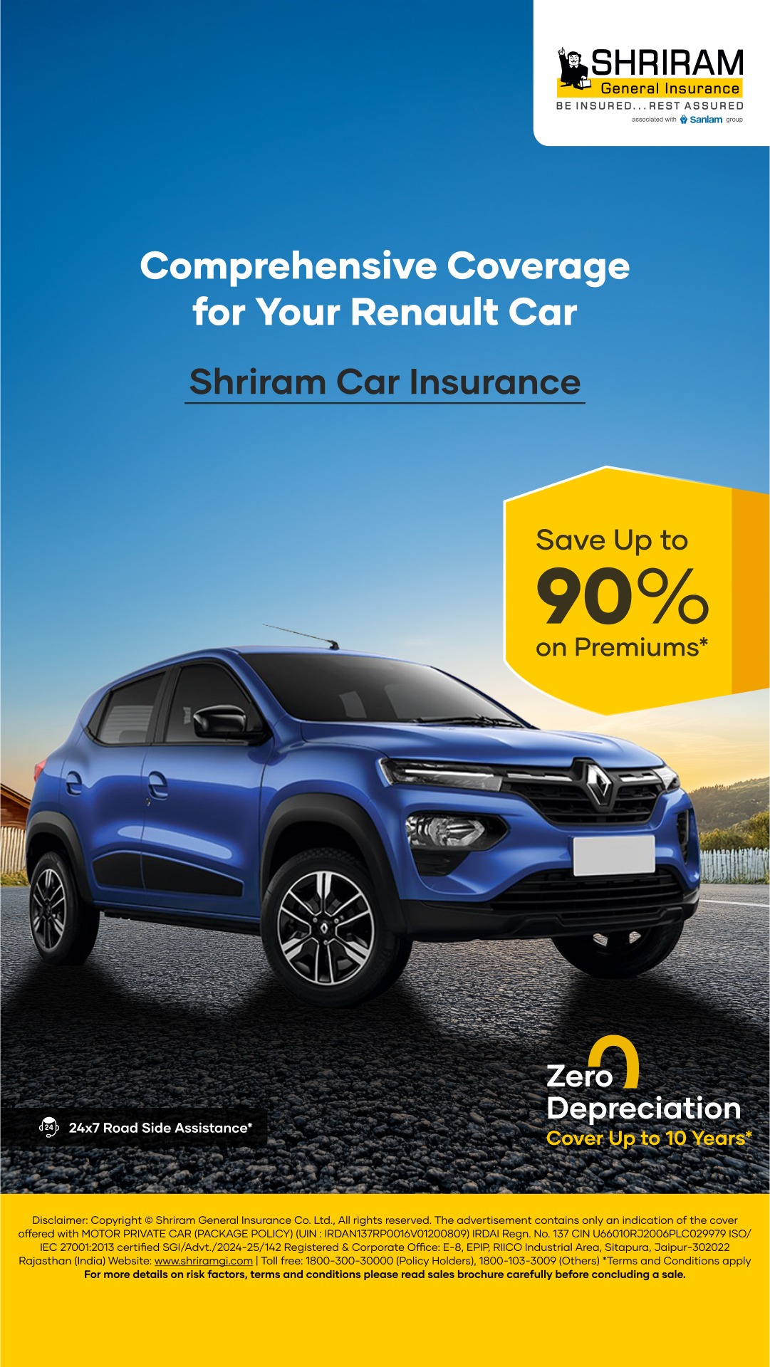 Shriram General Insurance Facebook ad