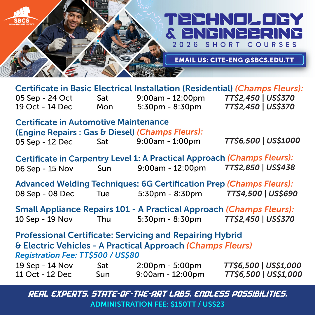 SBCS Global Learning Institute Facebook ad