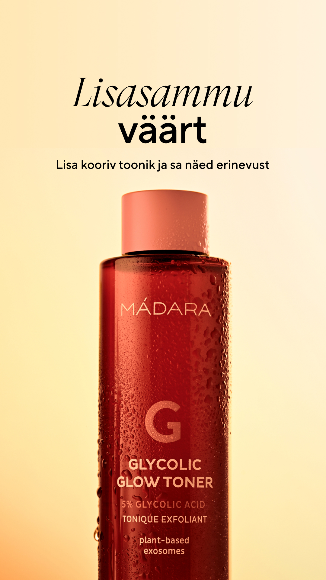 Mádara Organic Skincare Facebook ad