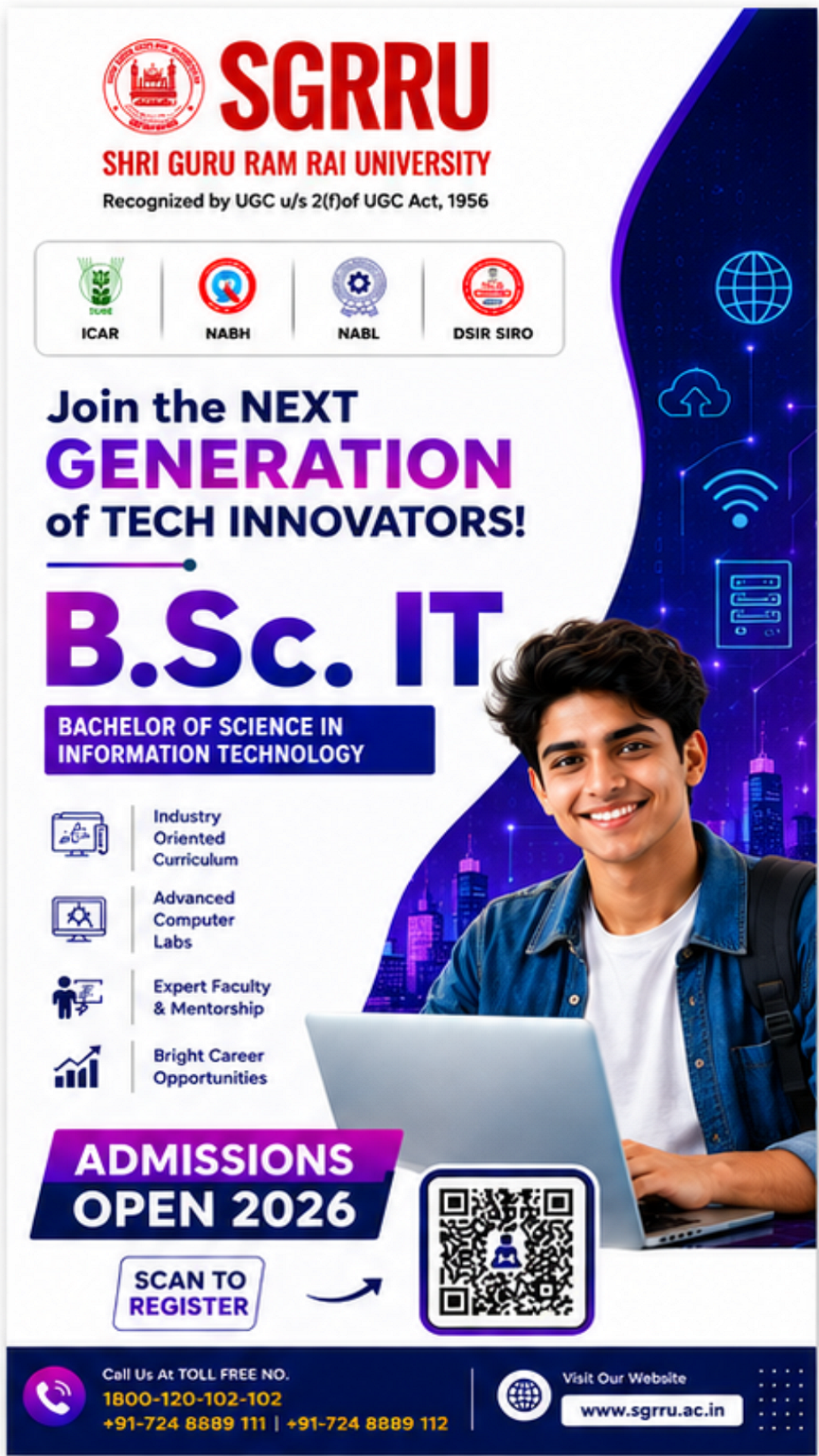SGRR University Facebook ad