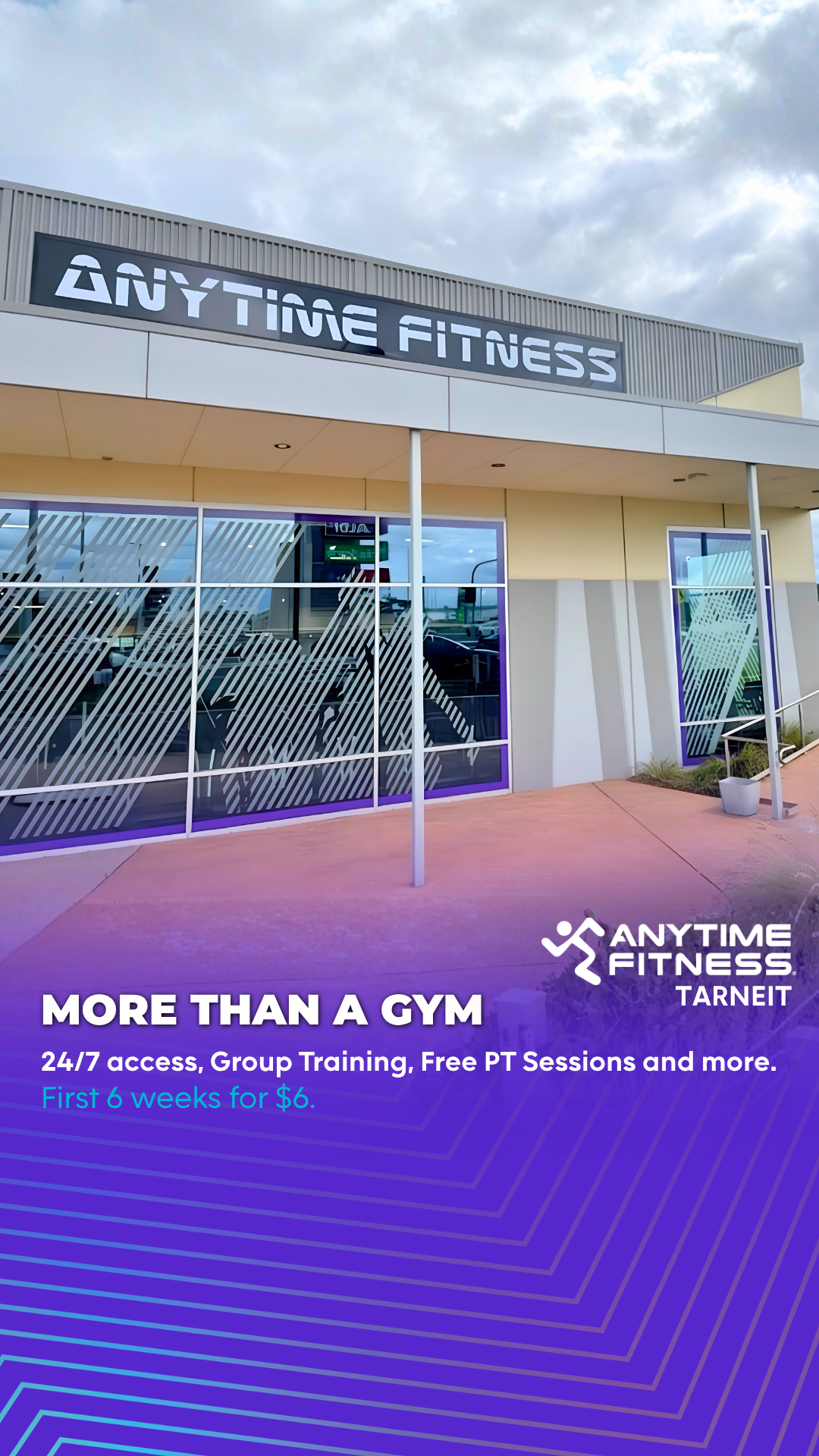 Anytime Fitness Facebook ad