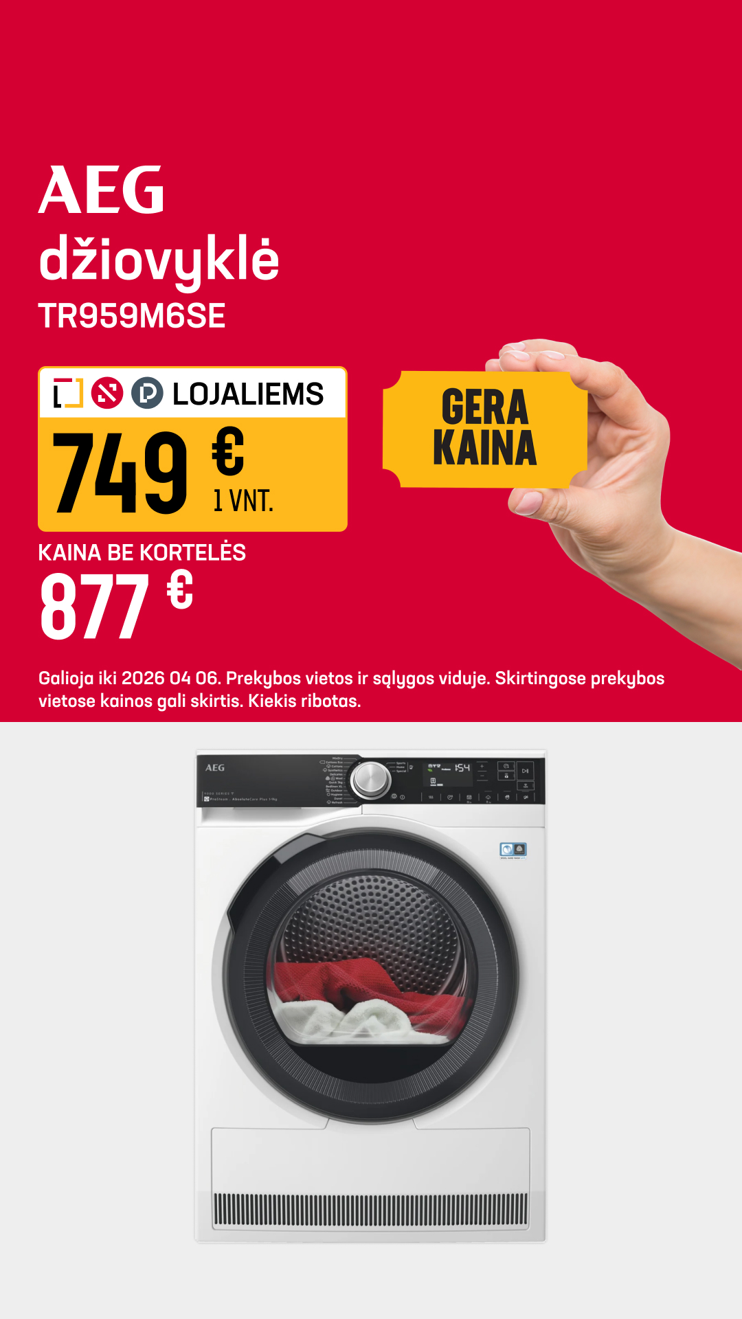 Senukai Facebook ad