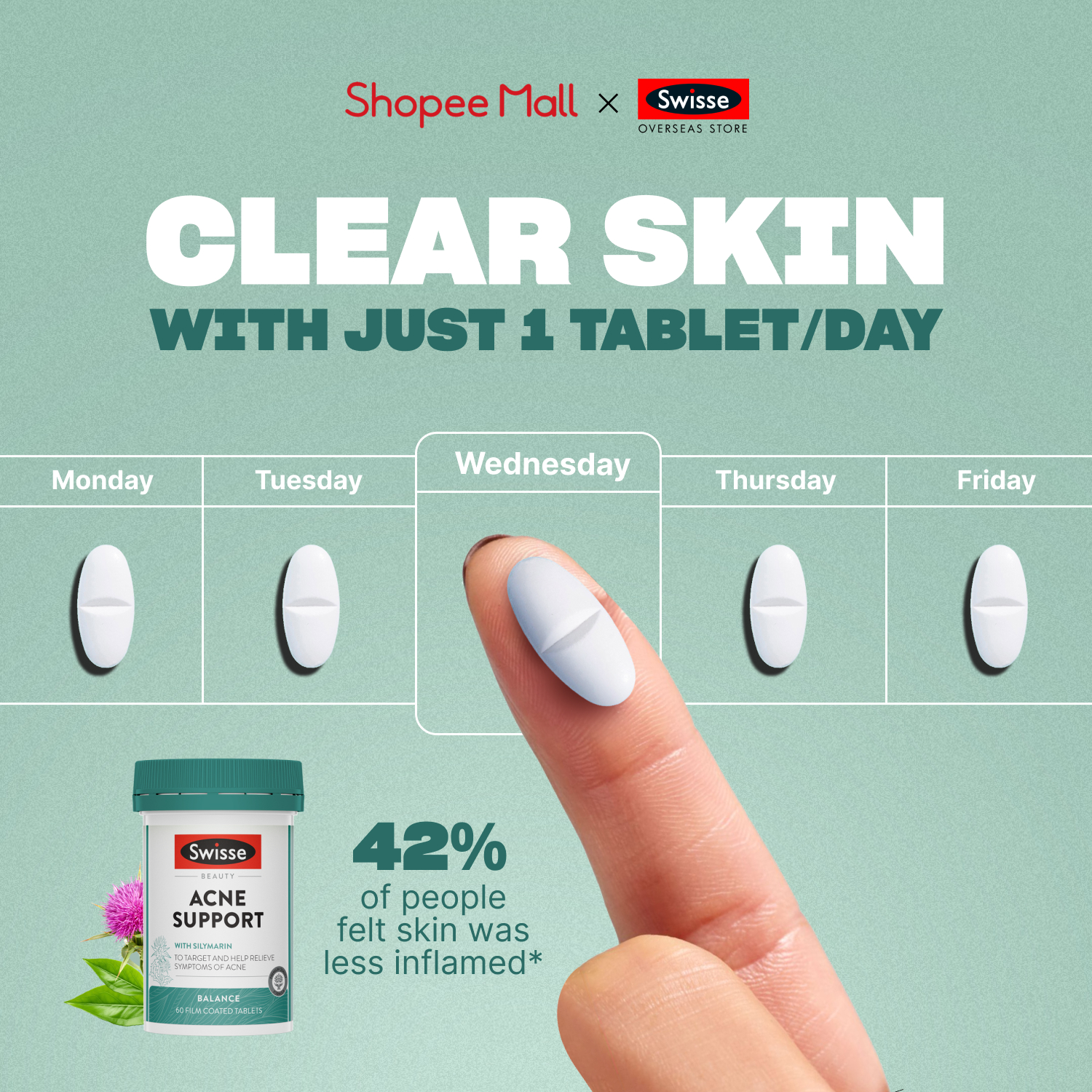 Swisse Overseas Facebook ad