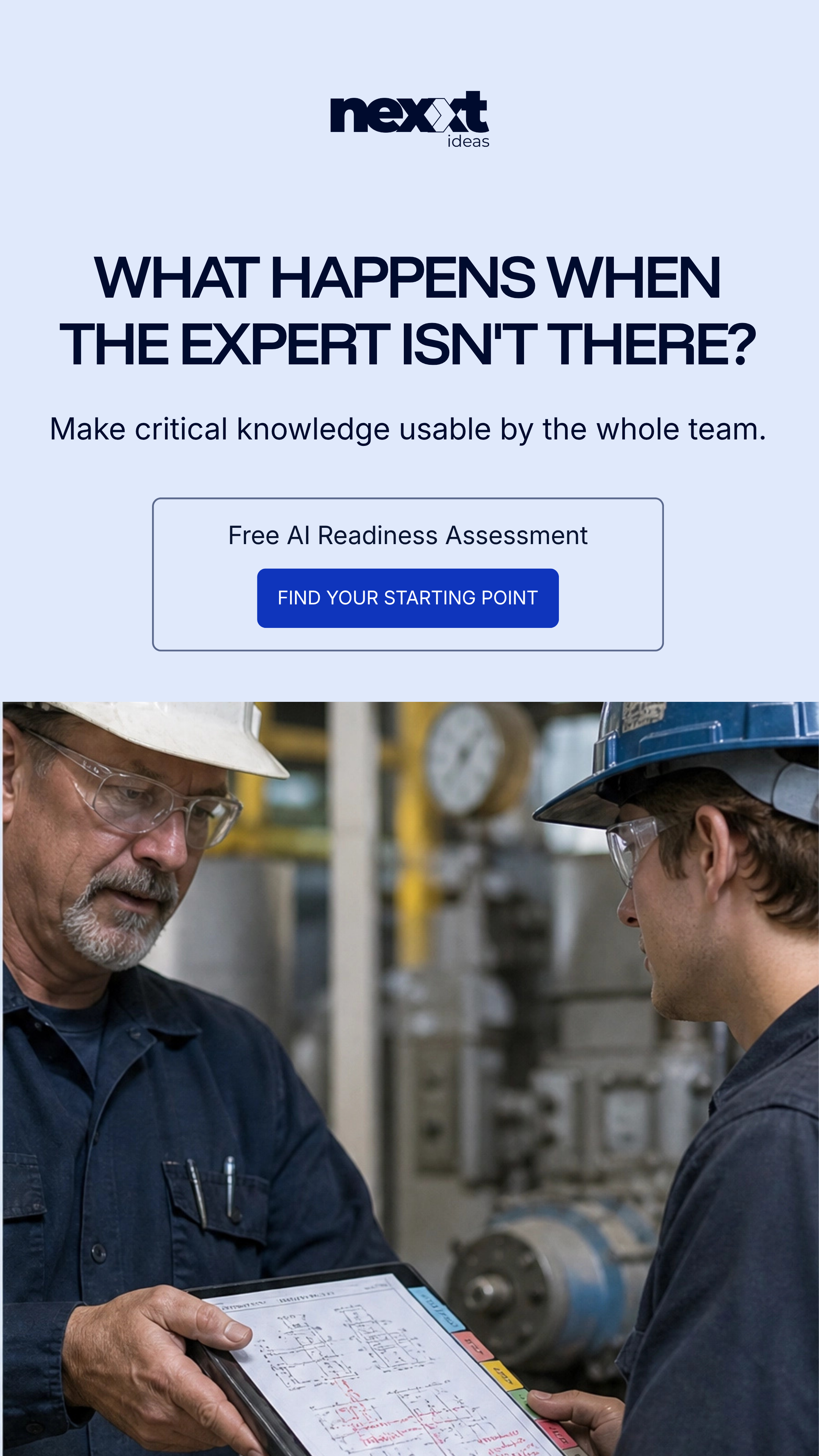 Nexxt Ideas Facebook ad: Your best person isn't backup-proof.
