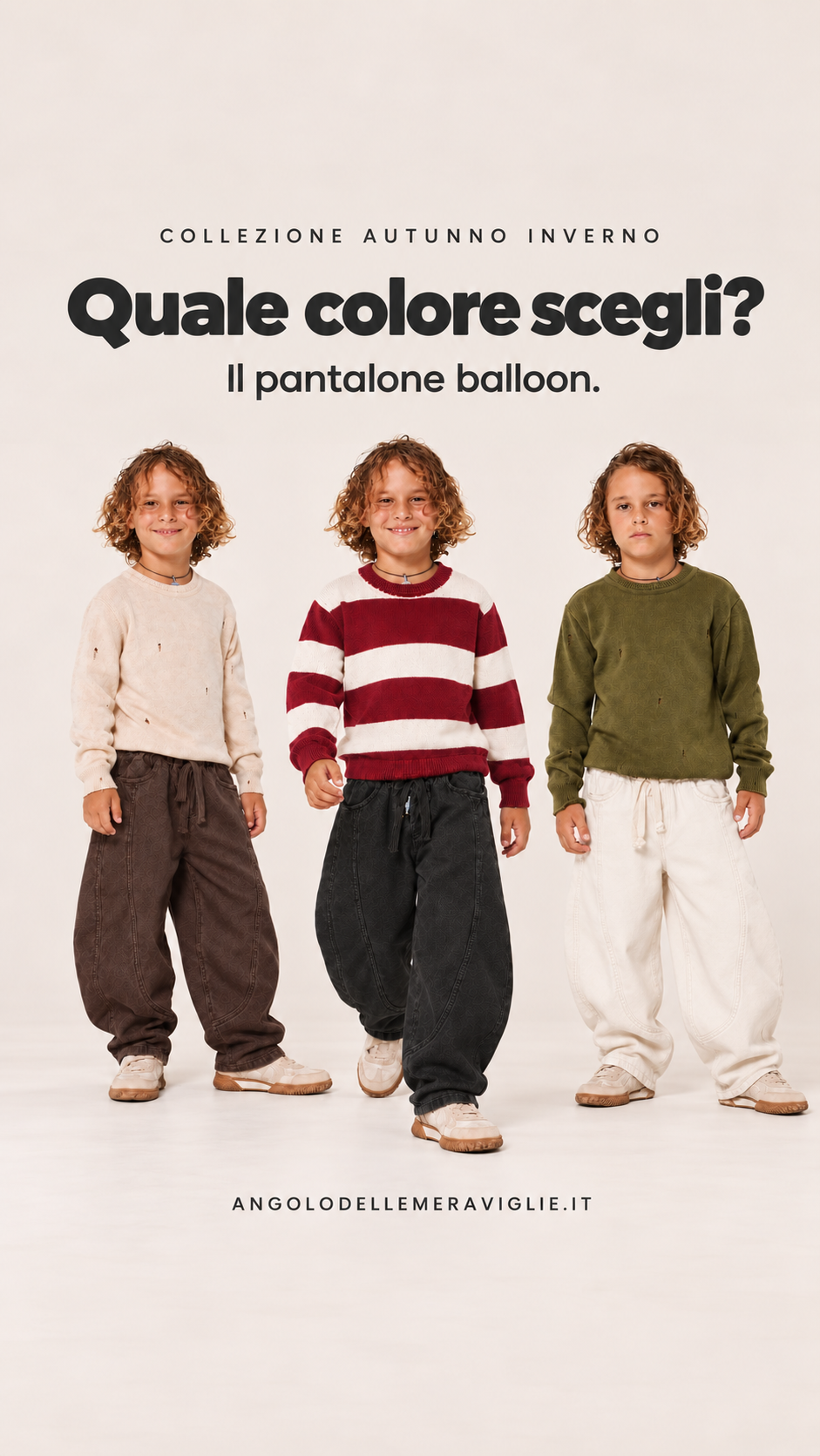 L'angolo delle meraviglie Facebook ad: Il pantalone balloon