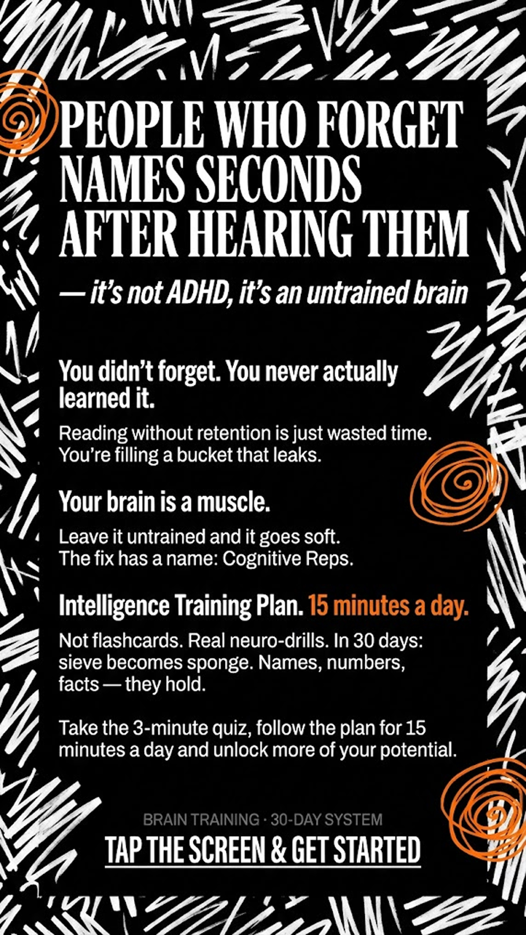 Rewire your ADHD brain Facebook ad