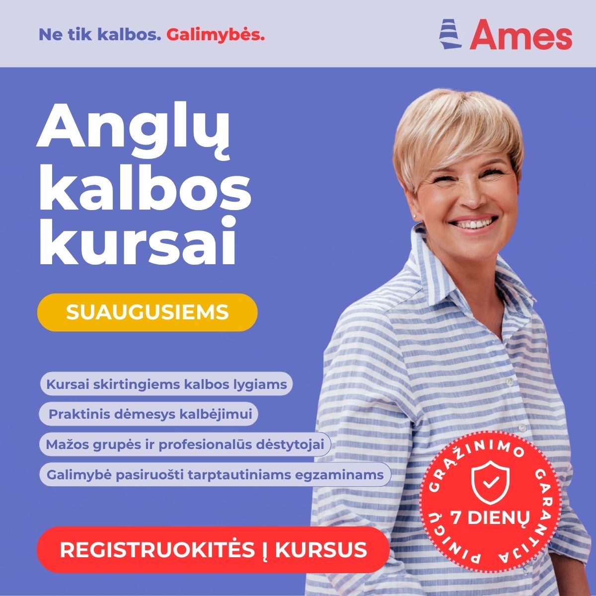 AMES Education Facebook ad